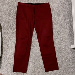 Burgundy Express Photographer Pants